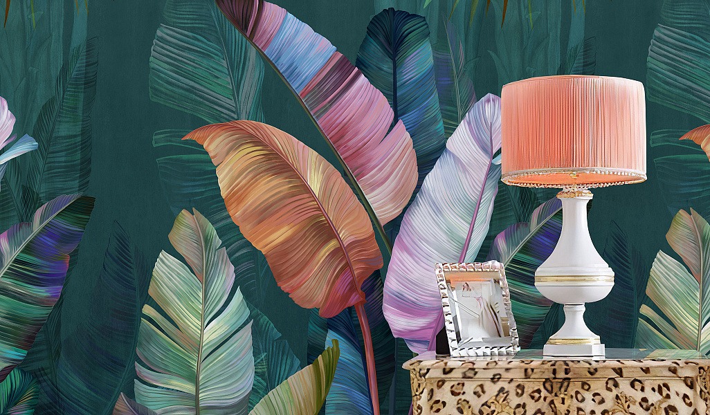 Bright Banana Leaves