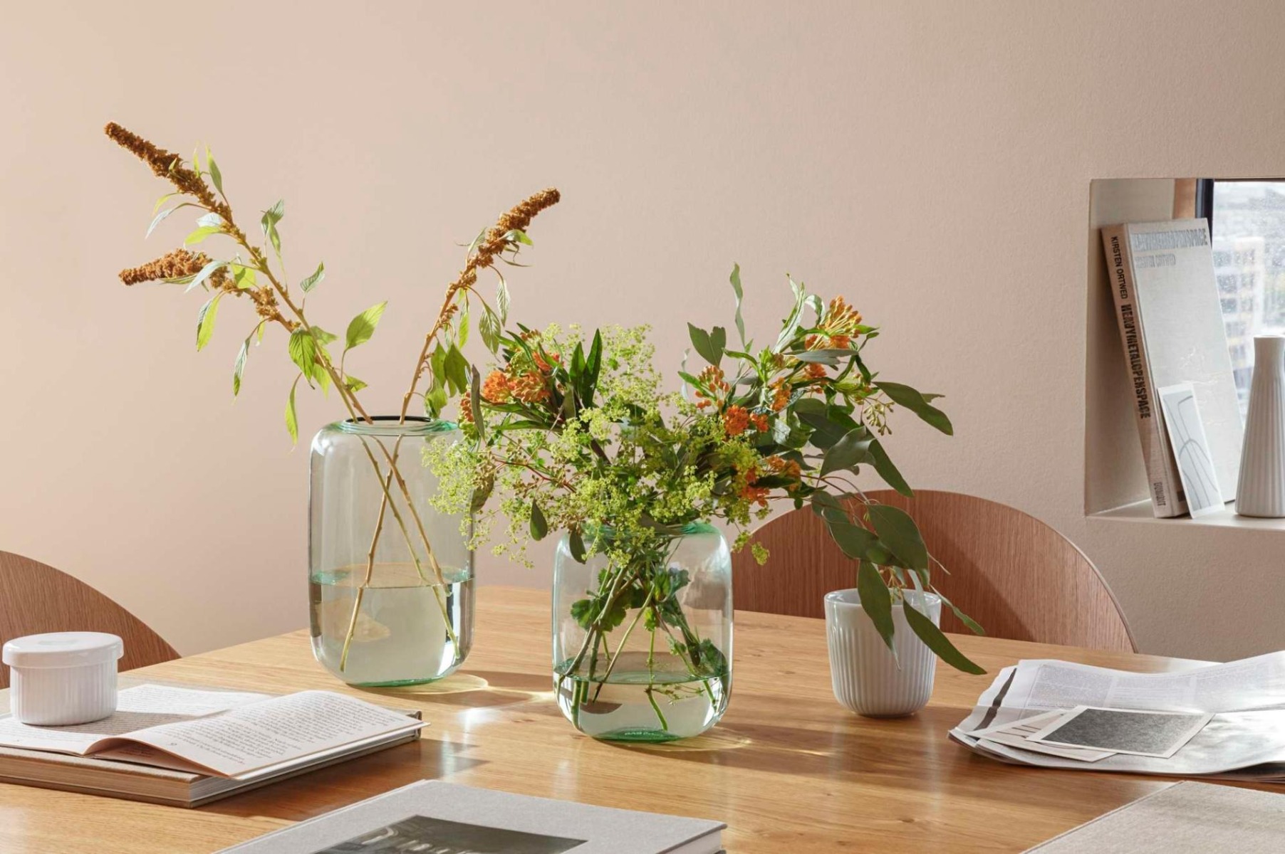 ACORN VASE - 16.5 CM - MINT GREEN